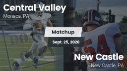 Matchup: Central Valley vs. New Castle  2020