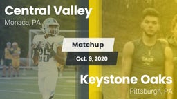 Matchup: Central Valley vs. Keystone Oaks  2020