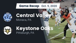 Recap: Central Valley  vs. Keystone Oaks  2020