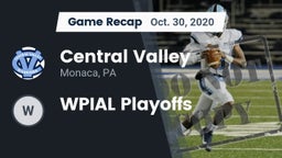 Recap: Central Valley  vs. WPIAL Playoffs 2020