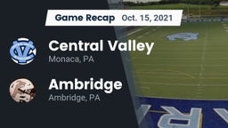 Recap: Central Valley  vs. Ambridge  2021