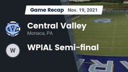 Recap: Central Valley  vs. WPIAL Semi-final 2021