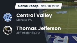 Recap: Central Valley  vs. Thomas Jefferson  2022
