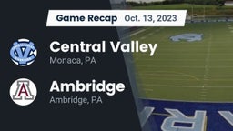 Recap: Central Valley  vs. Ambridge  2023