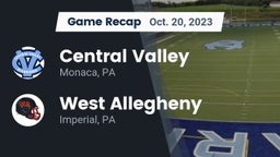 Recap: Central Valley  vs. West Allegheny  2023