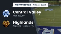 Recap: Central Valley  vs. Highlands  2023