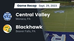 Recap: Central Valley  vs. Blackhawk  2023