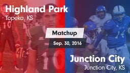 Matchup: Highland Park High vs. Junction City  2016