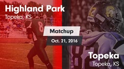 Matchup: Highland Park High vs. Topeka  2016