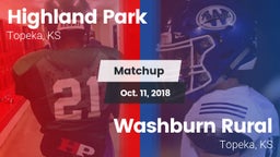 Matchup: Highland Park High vs. Washburn Rural  2018