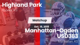 Matchup: Highland Park High vs. Manhattan-Ogden USD383 2018