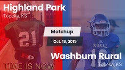 Matchup: Highland Park High vs. Washburn Rural  2019