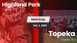 Matchup: Highland Park High vs. Topeka  2020