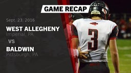 Recap: West Allegheny  vs. Baldwin  2016