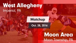 Matchup: West Allegheny High vs. Moon Area  2016
