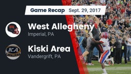 Recap: West Allegheny  vs. Kiski Area  2017