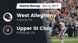 Recap: West Allegheny  vs. Upper St Clair 2017