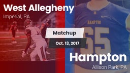 Matchup: West Allegheny  vs. Hampton  2017