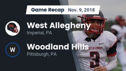 Recap: West Allegheny  vs. Woodland Hills  2018