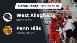 Recap: West Allegheny  vs. Penn Hills  2018