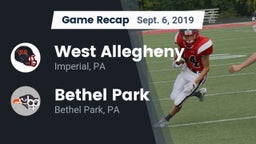 Recap: West Allegheny  vs. Bethel Park  2019