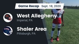 Recap: West Allegheny  vs. Shaler Area  2020