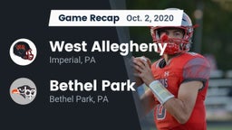 Recap: West Allegheny  vs. Bethel Park  2020