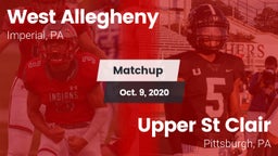 Matchup: West Allegheny  vs. Upper St Clair 2020