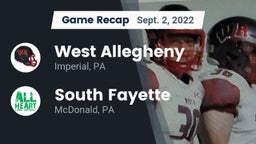 Recap: West Allegheny  vs. South Fayette  2022