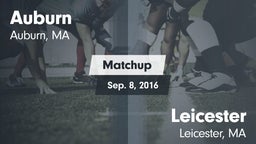 Matchup: Auburn  vs. Leicester  2016