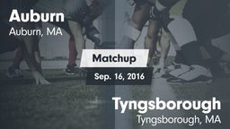 Matchup: Auburn  vs. Tyngsborough  2016