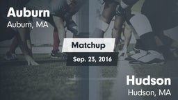 Matchup: Auburn  vs. Hudson  2016