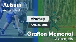 Matchup: Auburn  vs. Grafton Memorial  2016