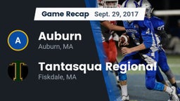 Recap: Auburn  vs. Tantasqua Regional  2017