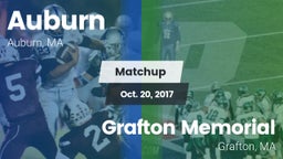 Matchup: Auburn  vs. Grafton Memorial  2017