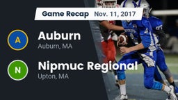 Recap: Auburn  vs. Nipmuc Regional  2017