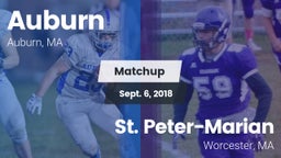 Matchup: Auburn  vs. St. Peter-Marian  2018
