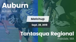 Matchup: Auburn  vs. Tantasqua Regional  2018