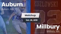 Matchup: Auburn  vs. Millbury  2018