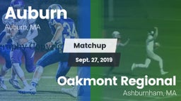 Matchup: Auburn  vs. Oakmont Regional  2019