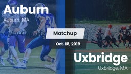 Matchup: Auburn  vs. Uxbridge  2019
