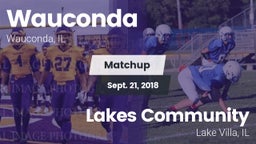 Matchup: Wauconda  vs. Lakes Community  2018