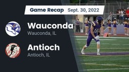 Recap: Wauconda  vs. Antioch  2022