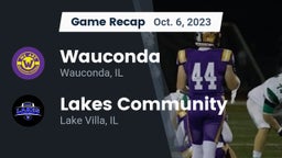 Recap: Wauconda  vs. Lakes Community  2023