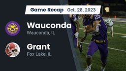 Recap: Wauconda  vs. Grant  2023