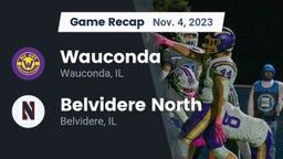 Recap: Wauconda  vs. Belvidere North  2023