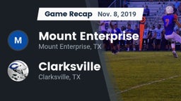 Recap: Mount Enterprise  vs. Clarksville  2019