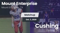 Matchup: Mount Enterprise vs. Cushing  2020