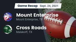 Recap: Mount Enterprise  vs. Cross Roads  2021