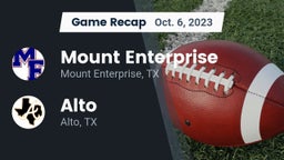 Recap: Mount Enterprise  vs. Alto  2023